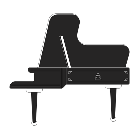 Concerto grand piano  Illustration