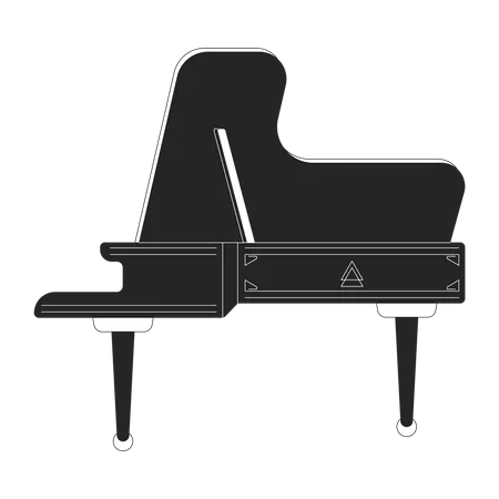 Concerto grand piano  Illustration