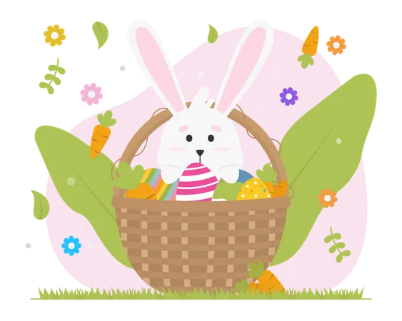 Conejo de Pascua  Ilustración