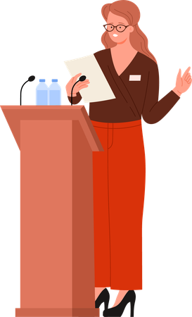 Conference people set_131024 5  Illustration