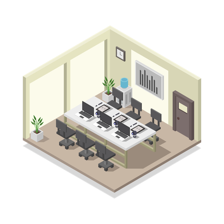 Conference Room  Illustration