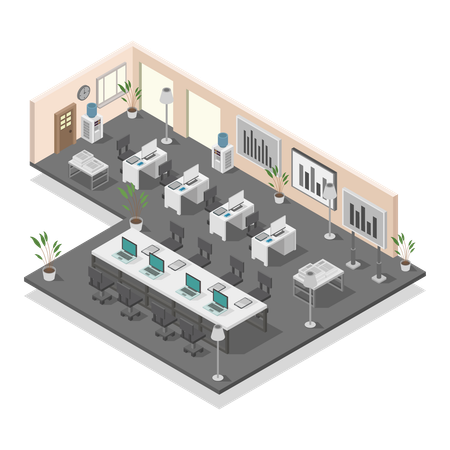 Conference Room  Illustration