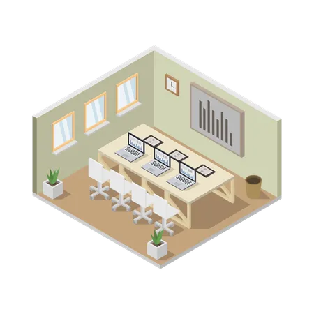 Conference Room  Illustration