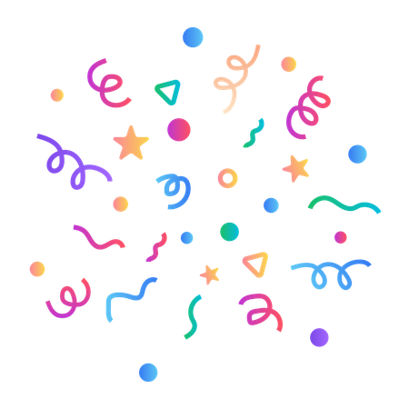 Confetti  Illustration