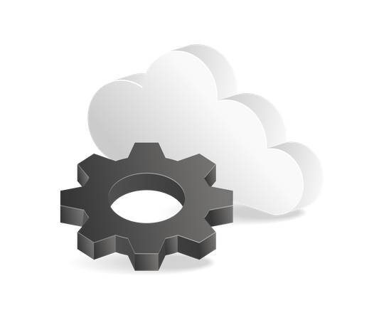 Configuração do servidor em nuvem  Ilustração