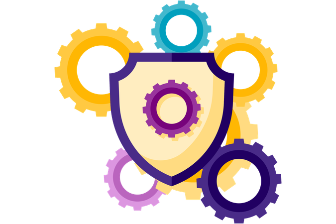 La configuración de privacidad  Ilustración