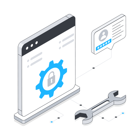 Configuración de seguridad  Ilustración