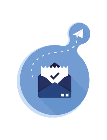 Confirm email  Illustration