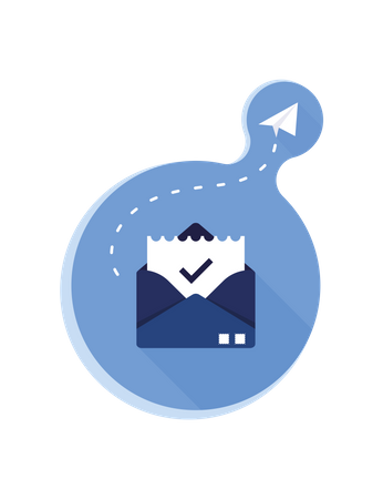 Confirm email  Illustration