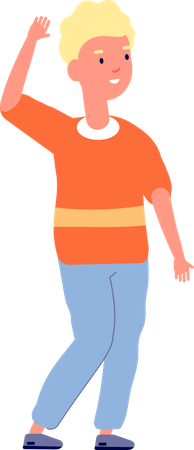 Confused Boy  イラスト