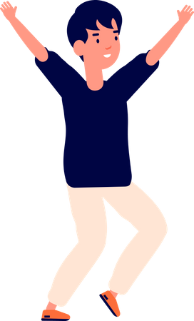 Confused Boy  イラスト