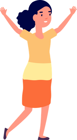 Confused Girl  イラスト