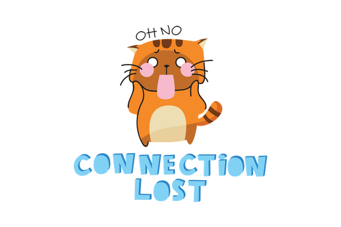 Connection Lost Illustration