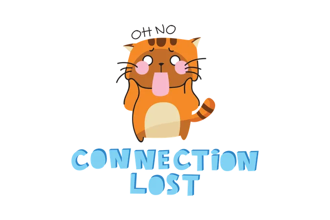 Connection Lost Illustration
