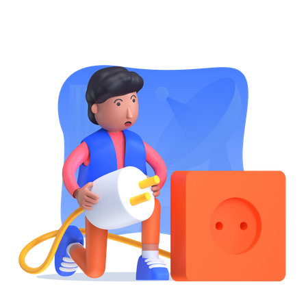 Connection lost  Illustration