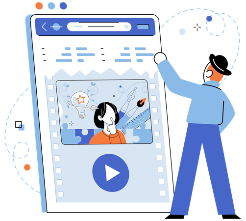 Connection to audience becomes key objective for video marketing  Illustration