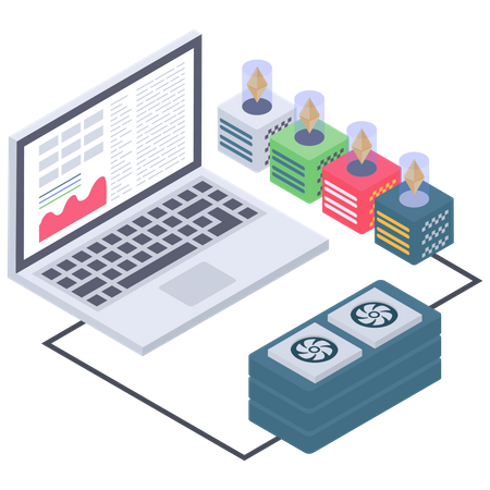 Connectivité du serveur Ethereum  Illustration