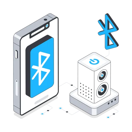 Connexion Bluetooth  Illustration