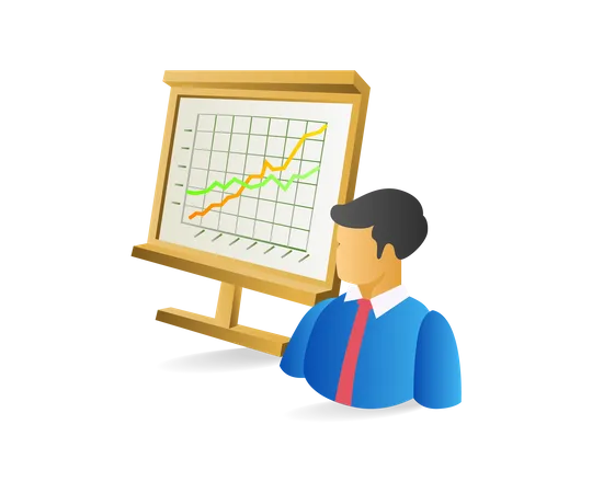 Conseil d'affaires d'analyste  Illustration