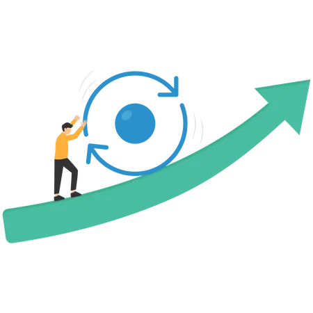 Consistency key to success  Illustration