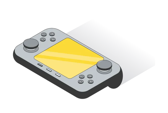 Console de jeux  Illustration