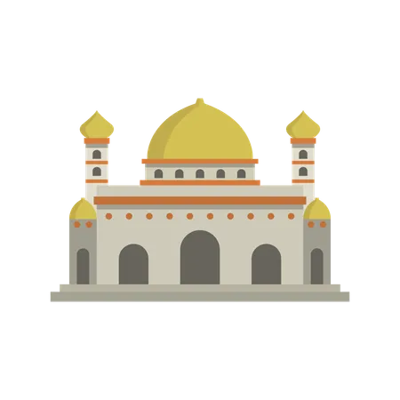 Construção de mesquita  Illustration