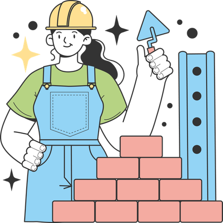 Construction business  Illustration