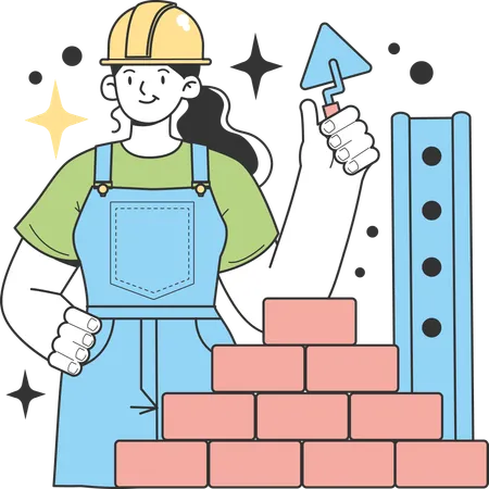 Construction business  Illustration