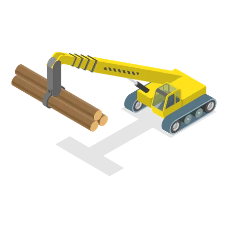 Construction Equipment  Illustration