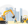 construction site illustration free download