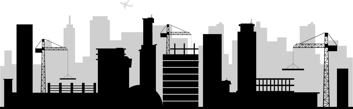 Construction  site  Illustration