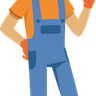 construction worker illustration svg