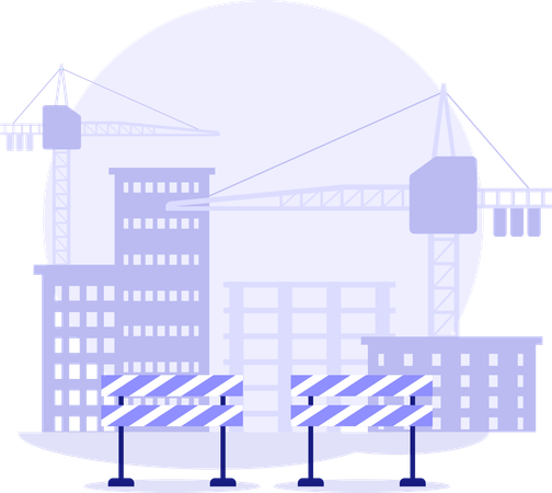 Construction Sites  Illustration