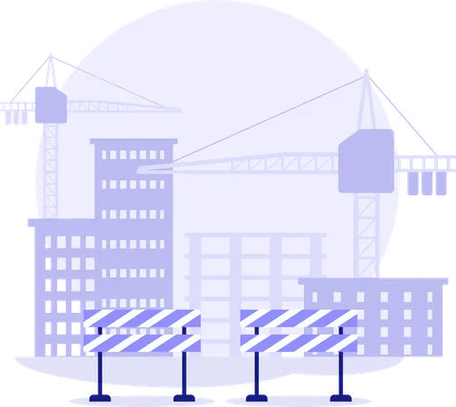 Construction Sites  Illustration