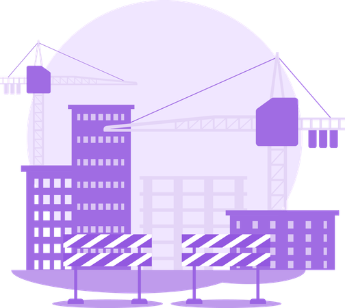Construction Sites  Illustration