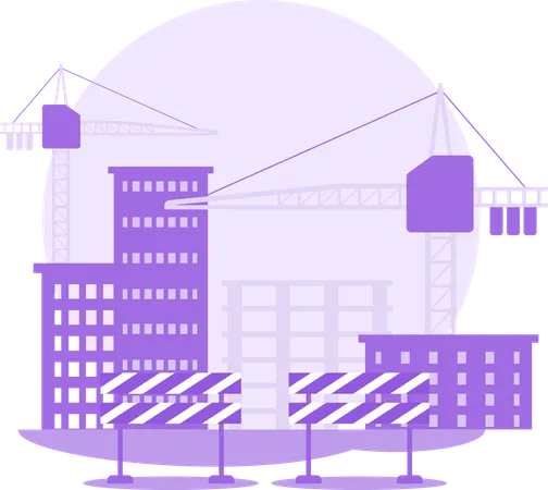 Construction Sites  Illustration