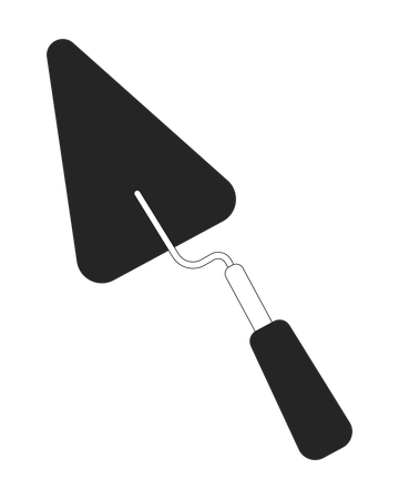 Construction tool trowel  Illustration