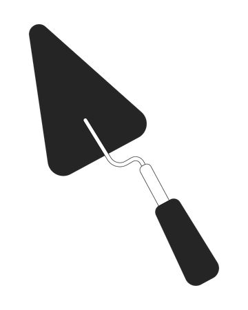 Construction tool trowel  Illustration