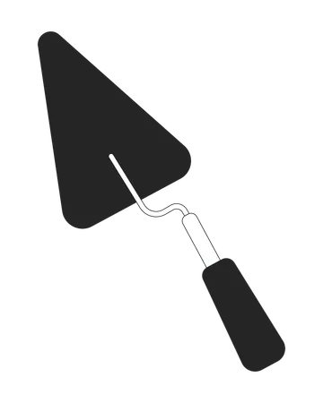 Construction tool trowel  Illustration