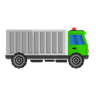 illustrations of green truck
