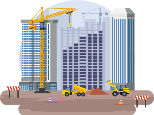 Construction work  Illustration