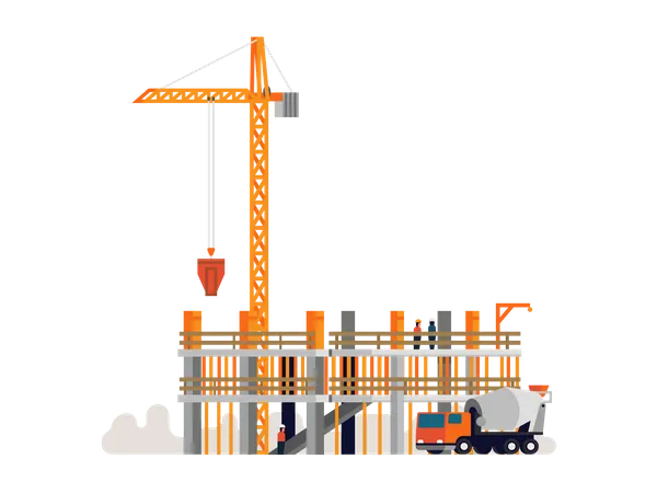 Construction work  Illustration