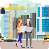 illustrations for construction worker