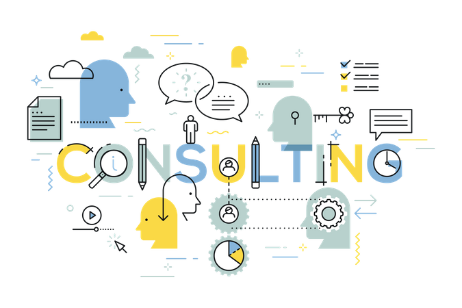 Consultant  Illustration