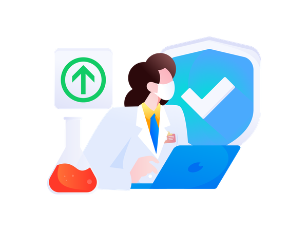 Consultant médical  Illustration