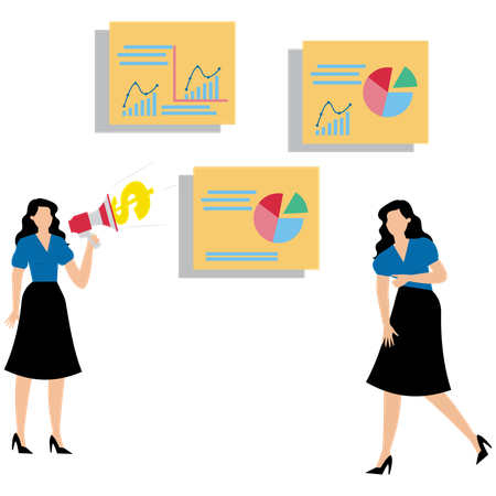 Consultor de inversiones para sugerir sobre gestión patrimonial  Ilustración