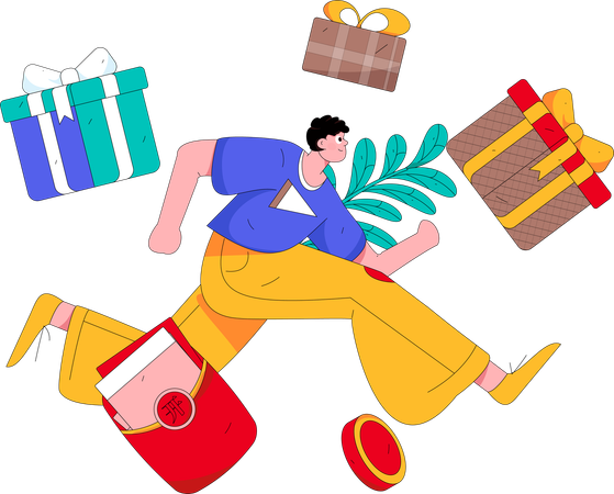Consumer Gift  Illustration
