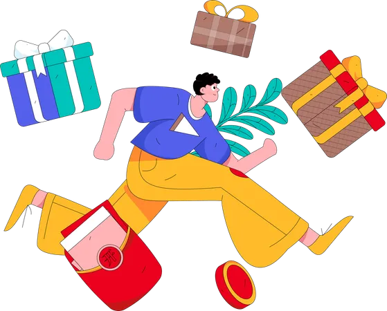 Consumer Gift  Illustration