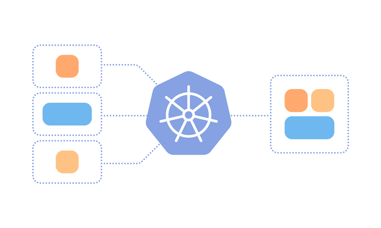 Container orchestration system  Illustration