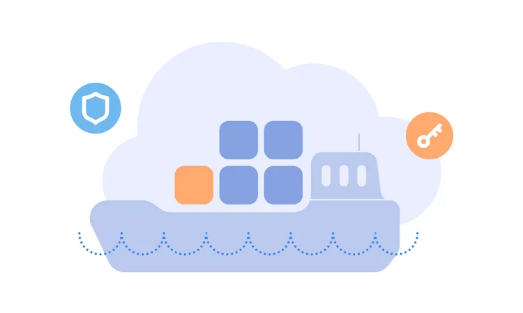 Containers Docker  Illustration